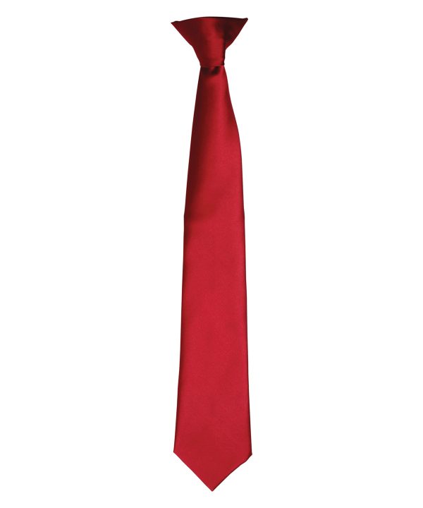 Premier Colours' Satin Clip Tie - Image 4