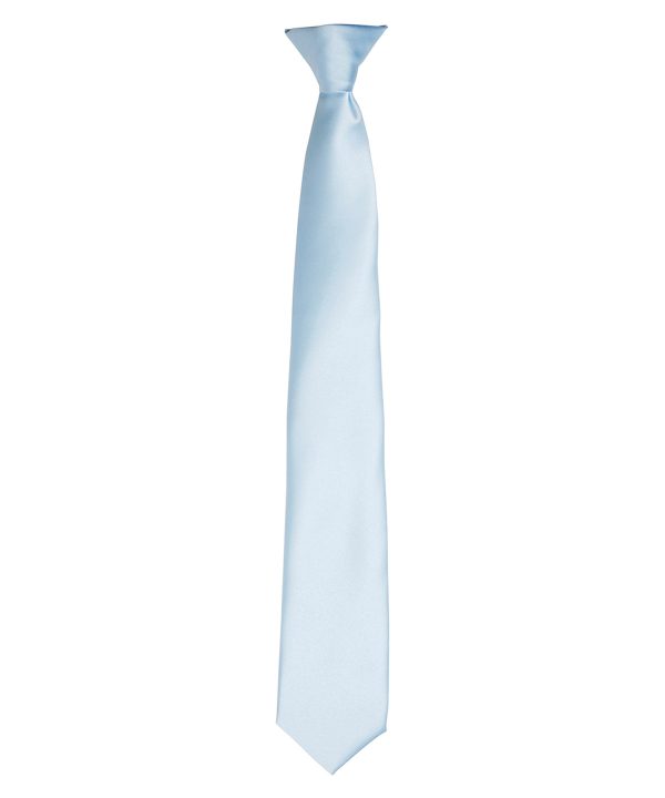 Premier Colours' Satin Clip Tie - Image 11