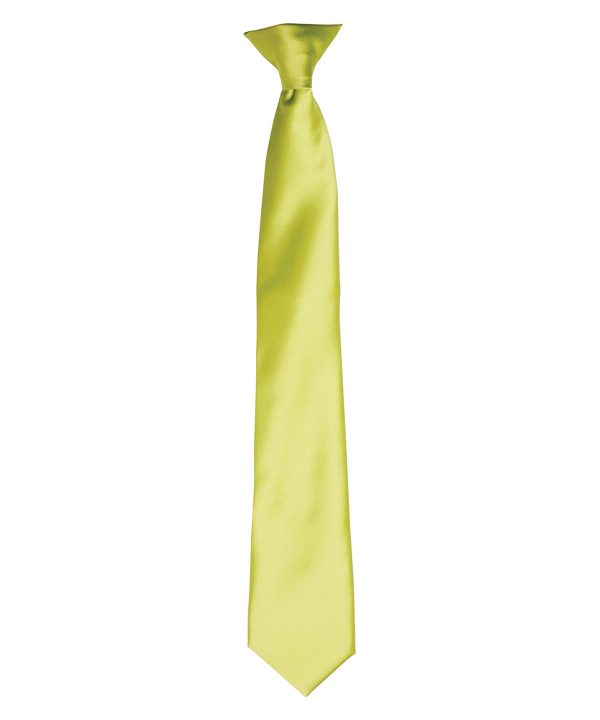 Premier Colours' Satin Clip Tie - Image 12