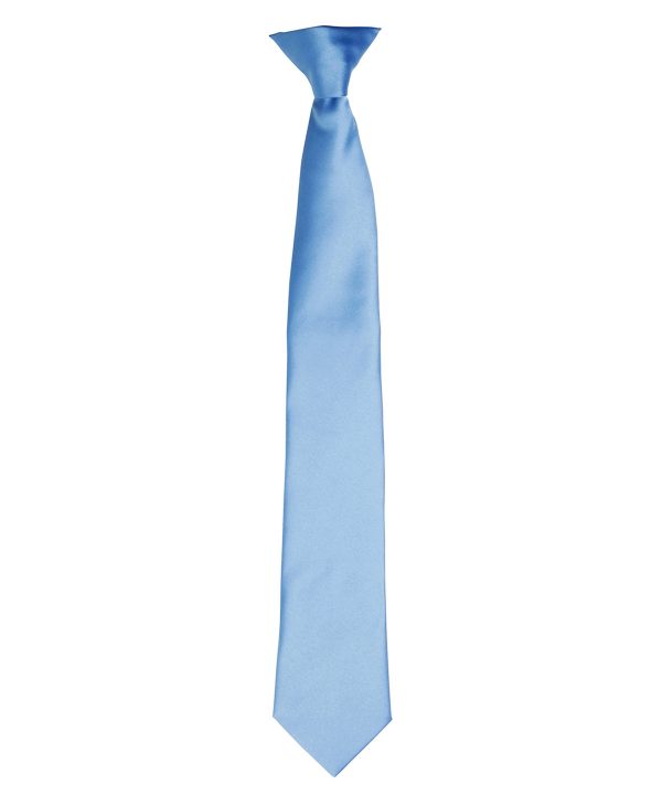Premier Colours' Satin Clip Tie - Image 13