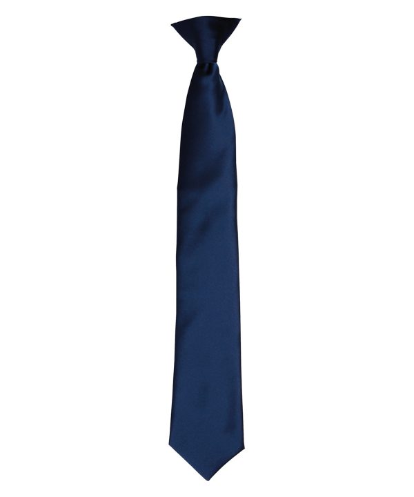 Premier Colours' Satin Clip Tie - Image 14