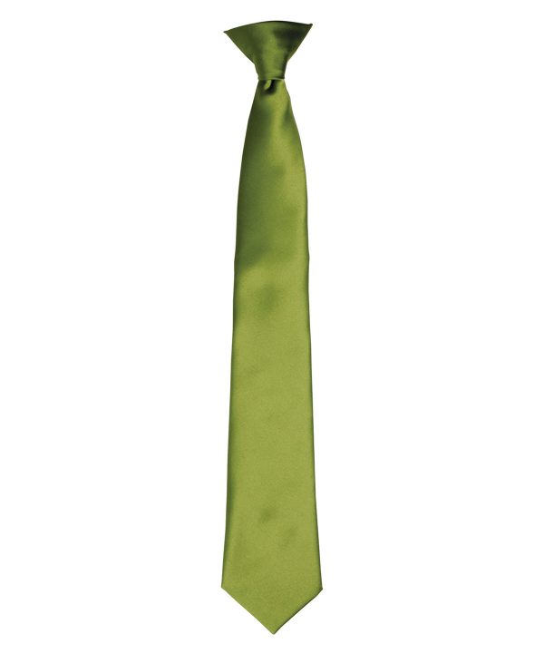 Premier Colours' Satin Clip Tie - Image 15