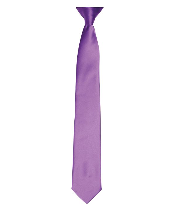 Premier Colours' Satin Clip Tie - Image 19
