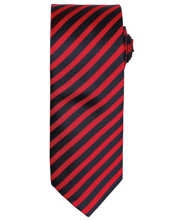 Premier Double Stripe Tie - Image 3