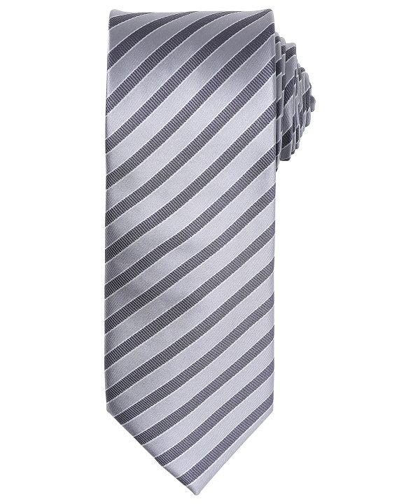 Premier Double Stripe Tie - Image 5