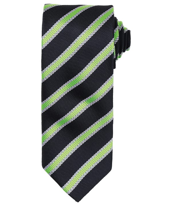 Premier Waffle Stripe Tie - Image 2