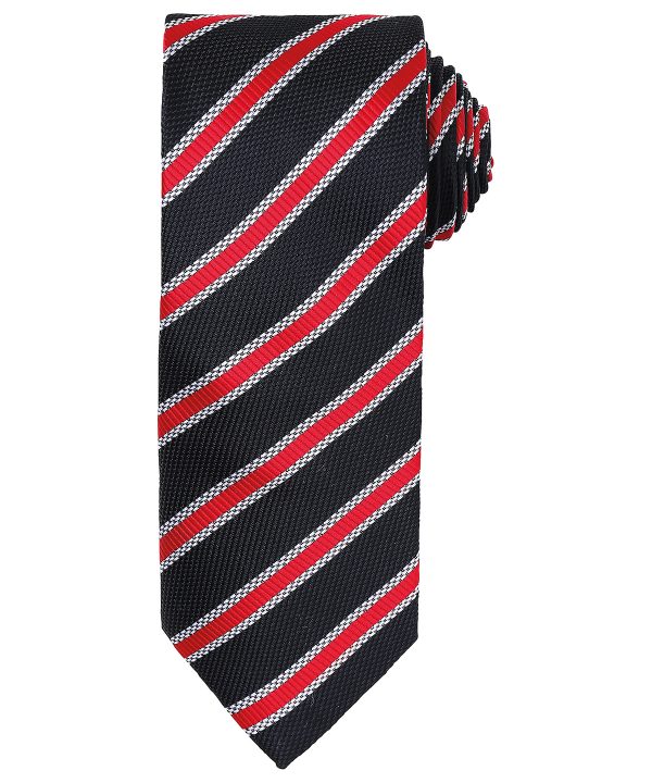 Premier Waffle Stripe Tie - Image 3