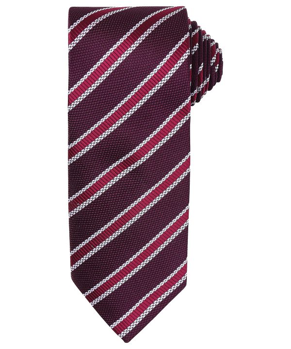 Premier Waffle Stripe Tie - Image 5