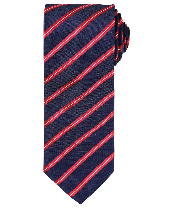 Premier Sports Stripe Tie - Image 5