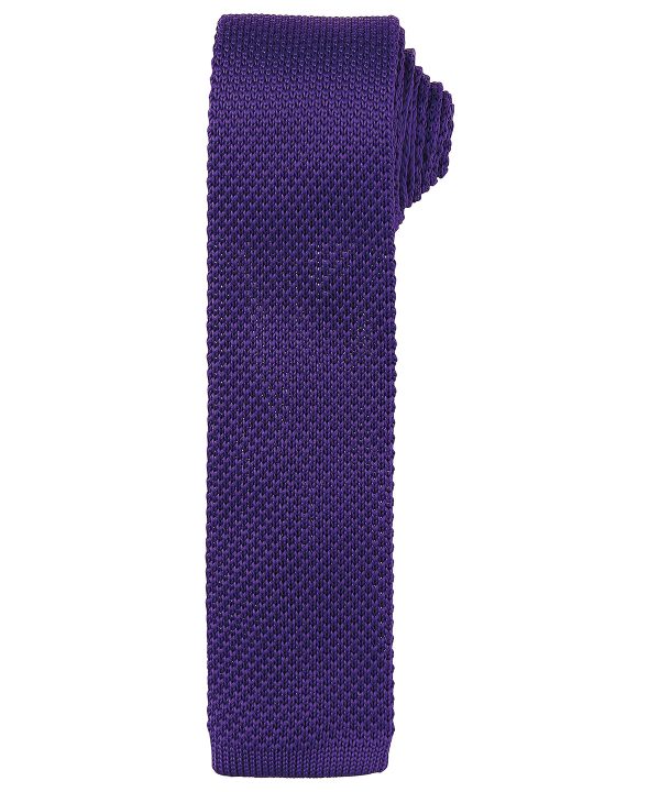 Premier Slim Knitted Tie - Image 4