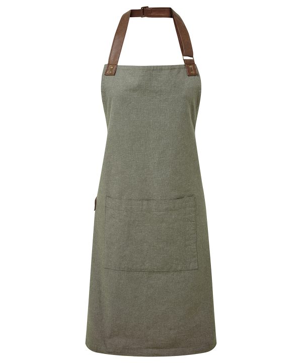 Premier Annex Oxford Bib Apron - Image 3