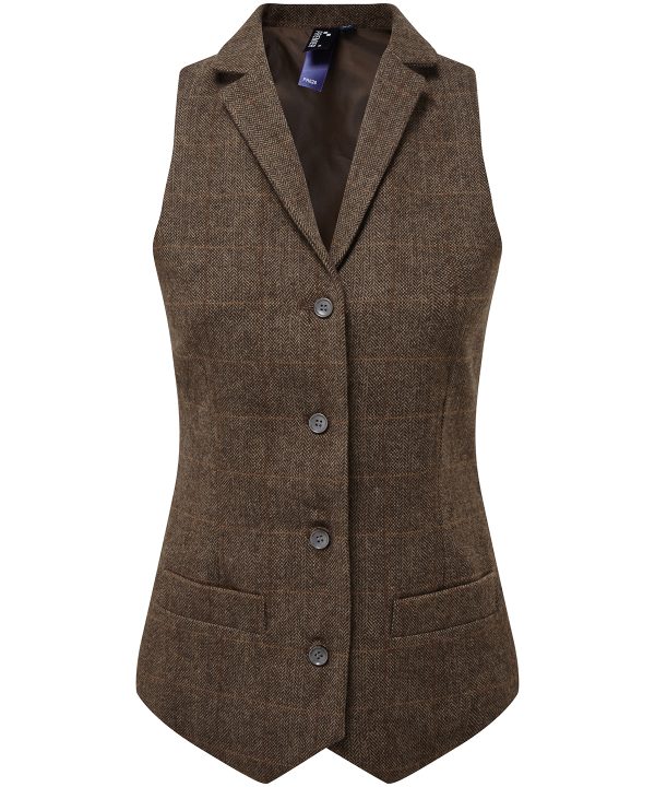 Premier Women`s Herringbone Waistcoat