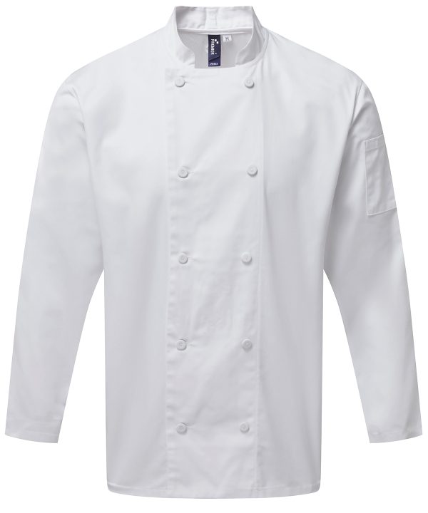 Premier Chef`s Coolchecker Long Sleeve Jacket - Image 2