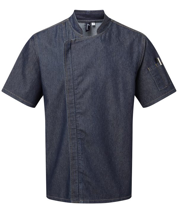 Premier Chef`s Zip-Close Short Sleeve Jacket - Image 2