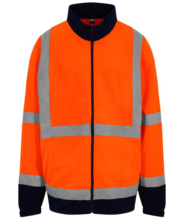 Prortx High Visibility High Visibility Full-Zip Fleece