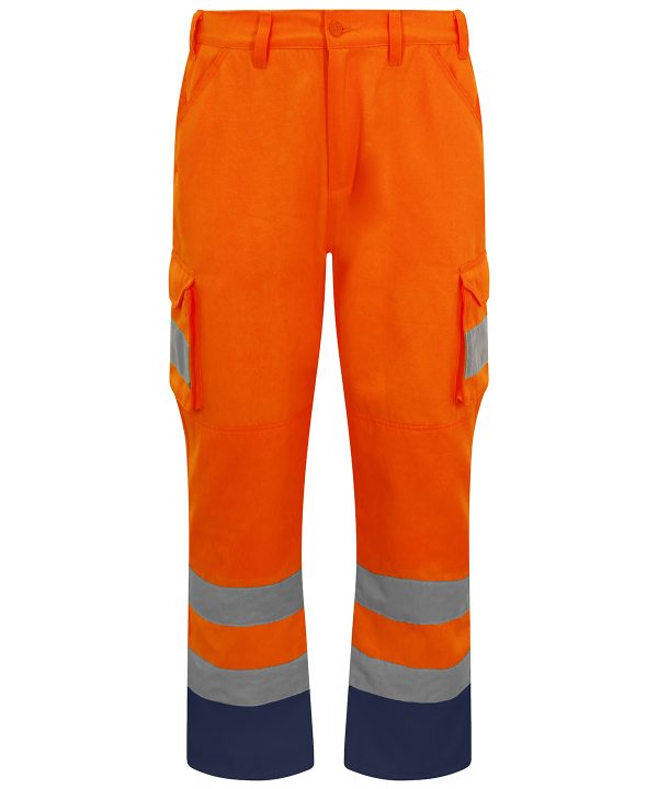 Prortx High Visibility Cargo Trousers