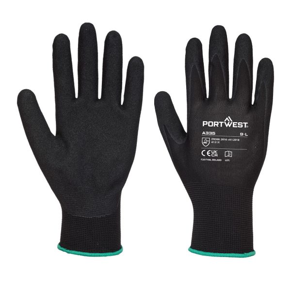 Portwest Dermi-Grip NPR15 Nitrile Sandy Glove