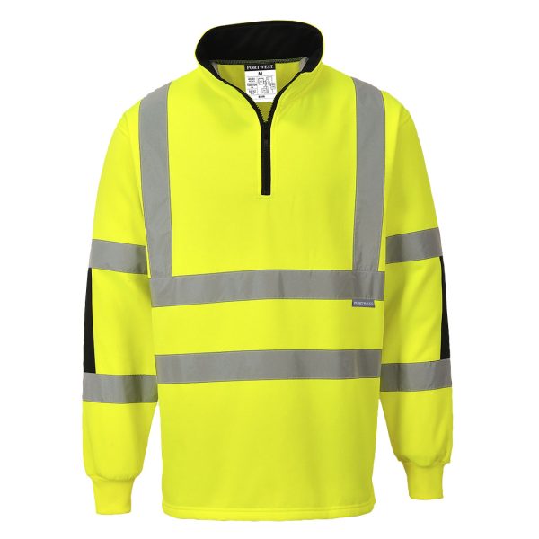 Portwest Xenon Hi-Vis Rugby Shirt - Image 9