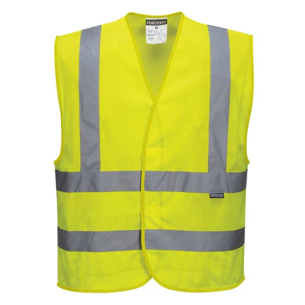 Portwest Hi-Vis Mesh Band and Brace Vest - Image 5