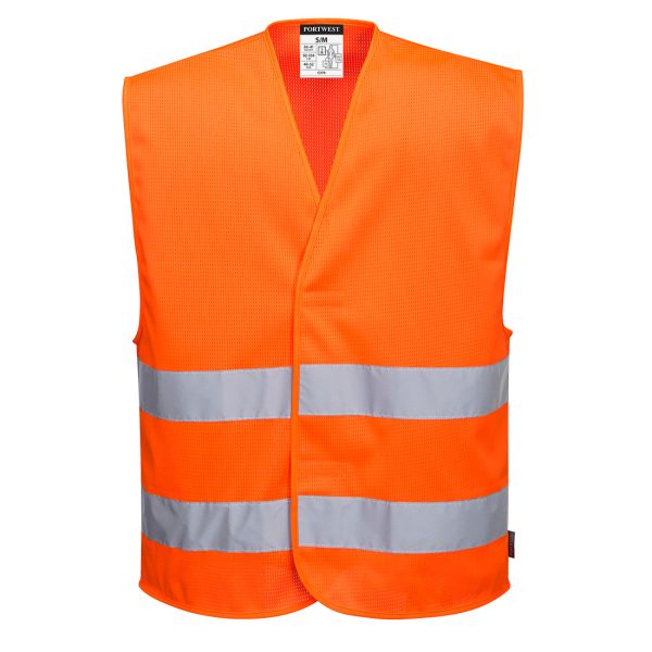 Portwest Hi-Vis Mesh Two Band Vest