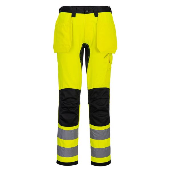 Portwest WX2 Eco Hi-Vis Holster Pocket Trousers - Image 14