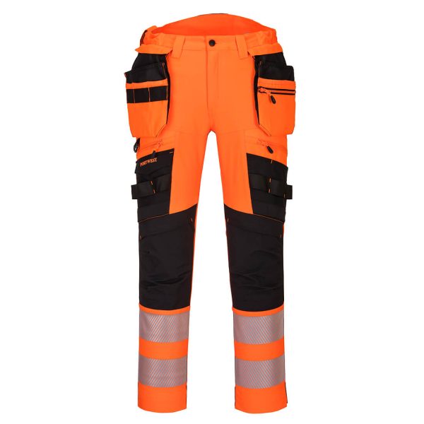 Portwest DX4 Hi-Vis Detachable Holster Pocket Trousers