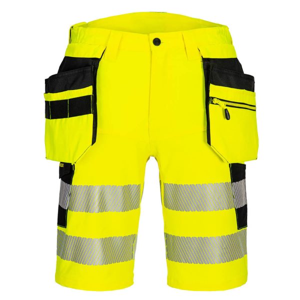 Portwest DX4 Hi-Vis Holster Pocket Shorts - Image 12