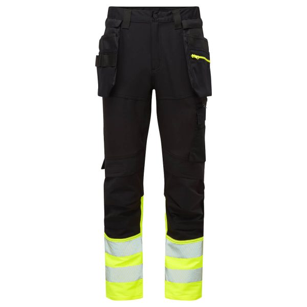 Portwest DX4 Hi-Vis Class 1 Detachable Holster Pocket Craft Trousers - Image 14