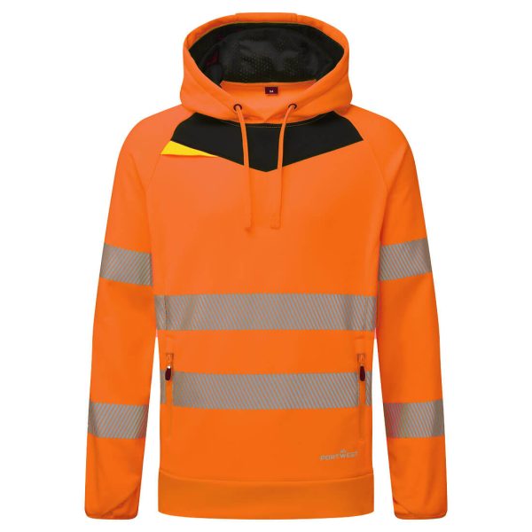 Portwest DX4 Hi-Vis Overhead Hoodie