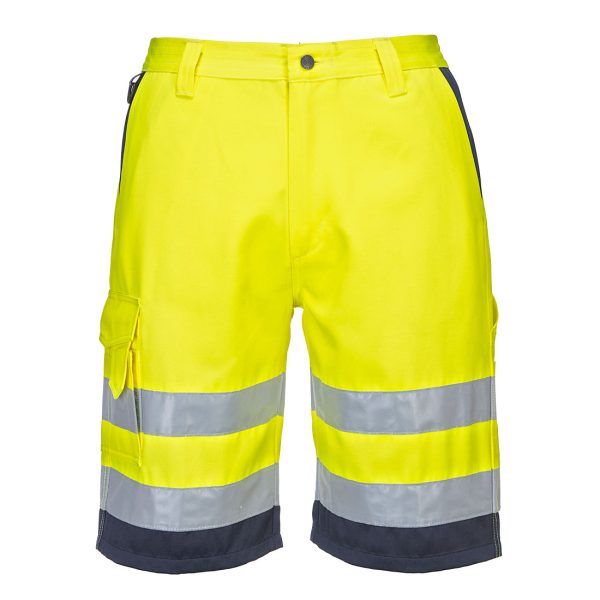 Portwest Hi-Vis Contrast Shorts - Image 15