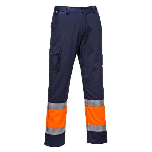 Portwest Hi-Vis Contrast Class 1 Service Trousers