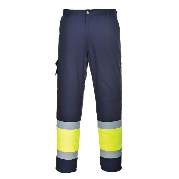 Portwest Hi-Vis Contrast Class 1 Service Trousers - Image 12