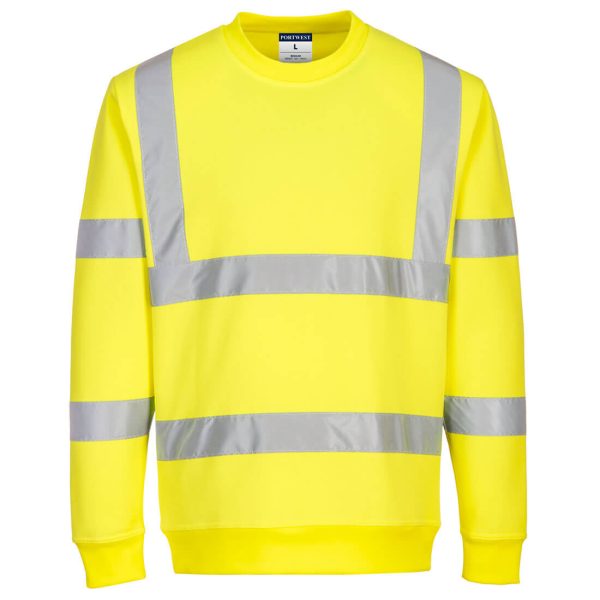 Portwest Eco Hi-Vis Sweatshirt - Image 8