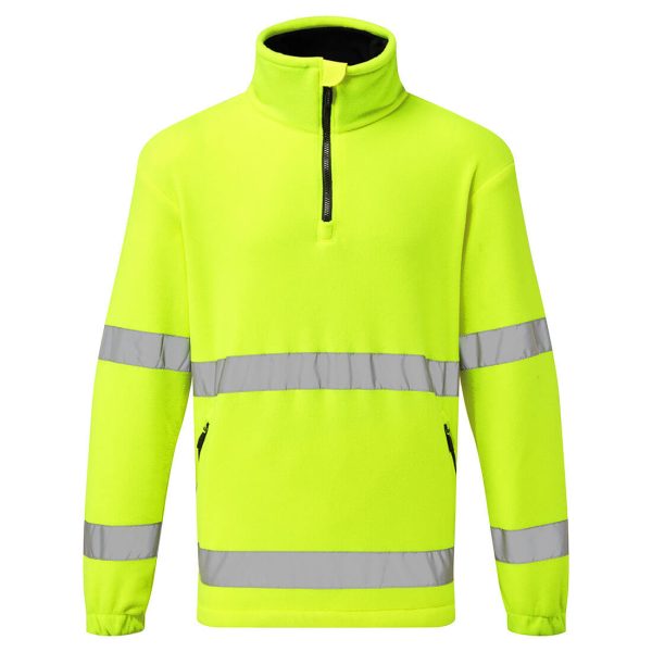 Portwest Hi-Vis 1/2 Zip Fleece - Image 7