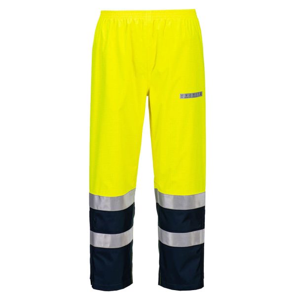 Portwest Bizflame Rain+ Hi-Vis Light Arc Trousers