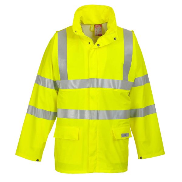 Portwest Sealtex Flame Hi-Vis Jacket - Image 7