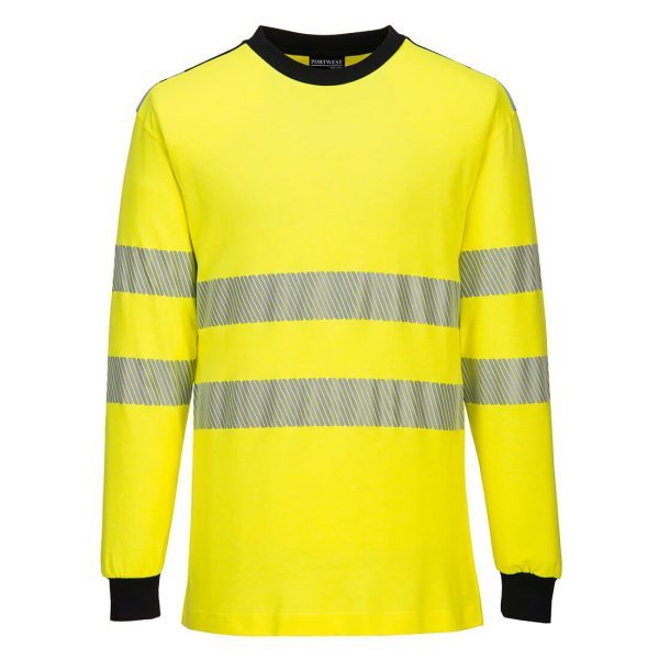 Portwest PW3 Flame Resistant Hi-Vis T-Shirt