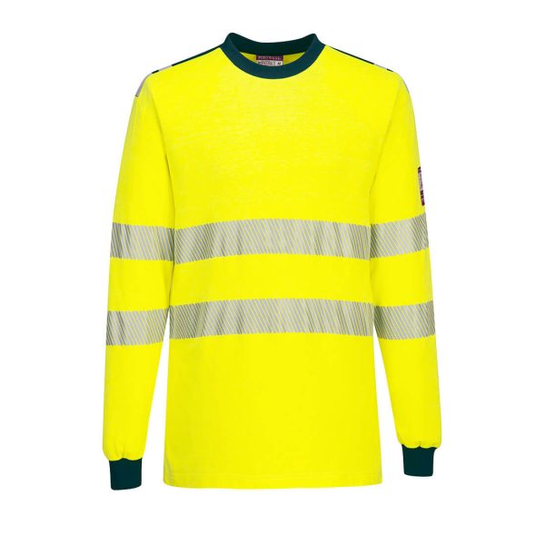 Portwest PW3 Flame Resistant Hi-Vis T-Shirt - Image 7