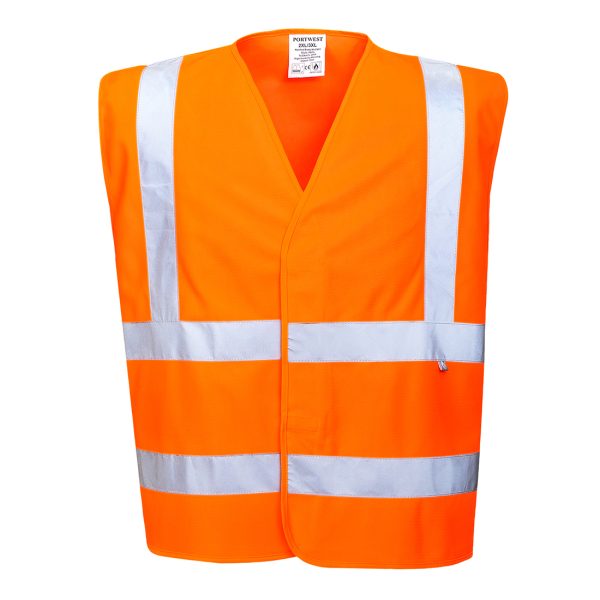 Portwest Hi-Vis Vest- Flame Resistant