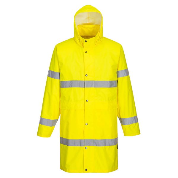 Portwest Hi-Vis Rain Coat 100cm - Image 8