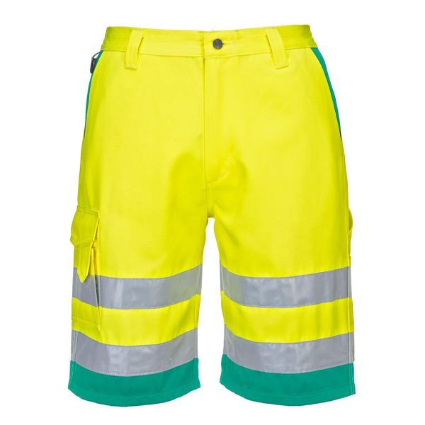 Portwest Hi-Vis Lightweight Polycotton Shorts - Image 13