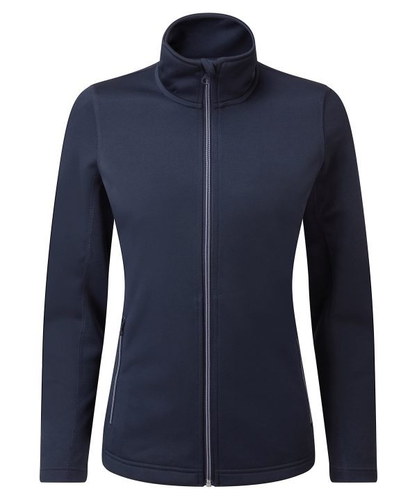 Premier Women`s Spun Dyed Sustainable Zip-Through Sweatshirt - Image 3