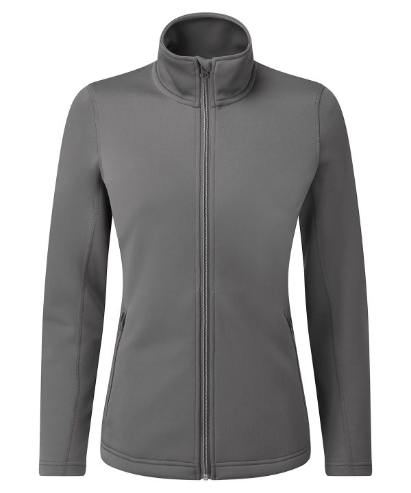 Premier Women`s Spun Dyed Sustainable Zip-Through Sweatshirt - Image 2