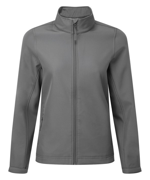 Premier Women`s Windchecker Printable And Recycled Softshell Jacket - Image 2