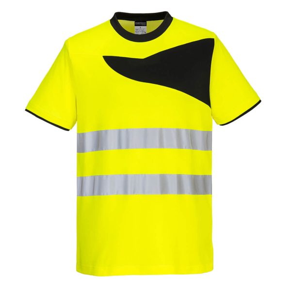 Portwest PW2 Hi-Vis Cotton Comfort T-Shirt S/S - Image 8