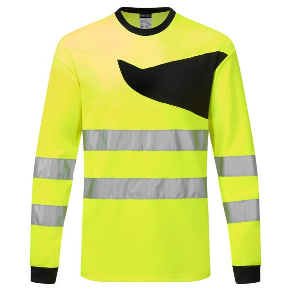 Portwest PW2 Hi-Vis T-Shirt L/S - Image 8