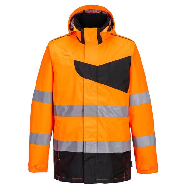 Portwest PW2 Hi-Vis Rain Jacket