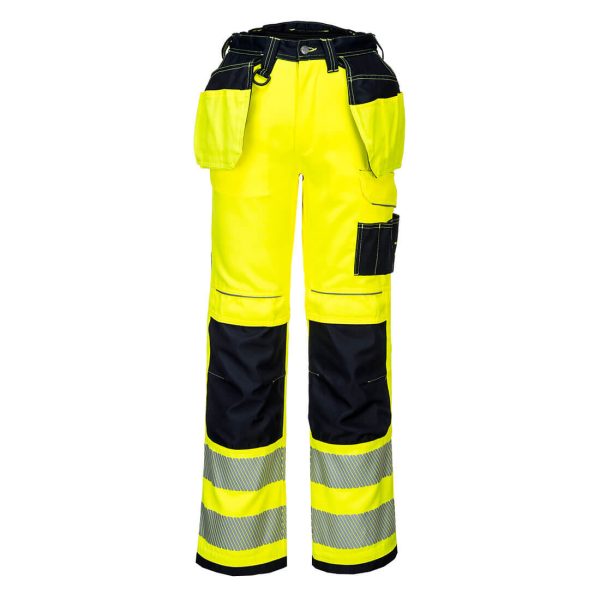 Portwest PW3 Hi-Vis Stretch Holster Pocket Trousers - Image 14