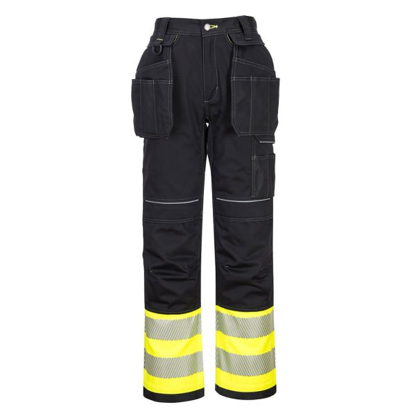 Portwest PW3 Hi-Vis Class 1 Holster Pocket Trousers - Image 14