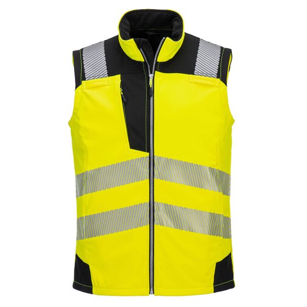 Portwest Hi-Vis Softshell Gilet (3L) - Image 8